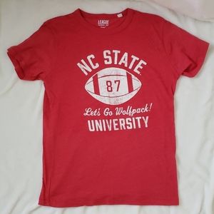 NC State Football Tee